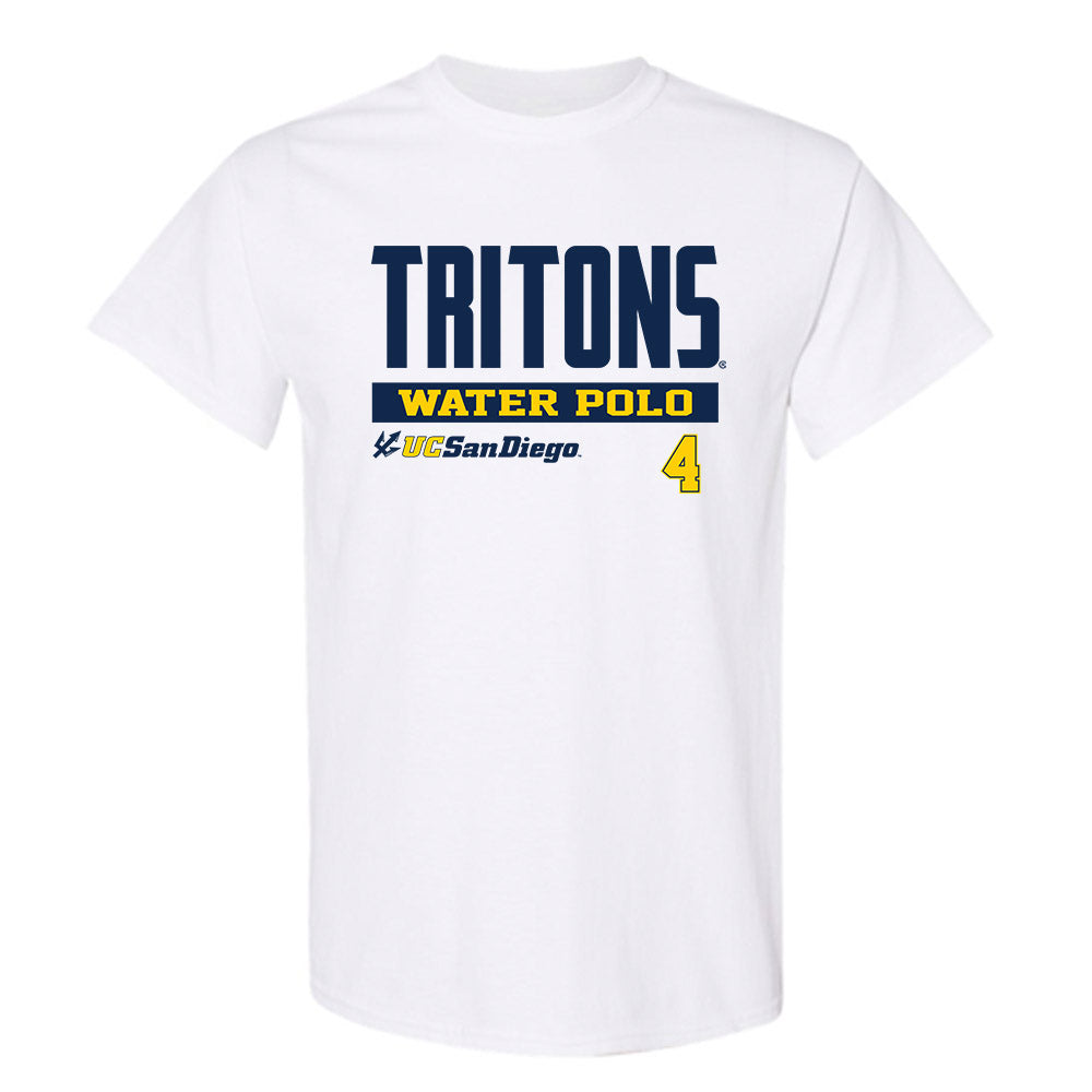 UCSD - NCAA Women's Water Polo : Caroline Christl - Classic Fashion Shersey T-Shirt-0