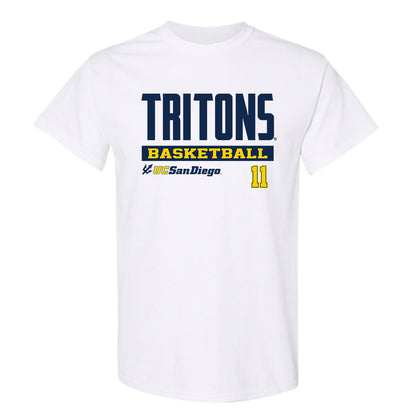 UCSD - NCAA Men's Basketball : Jasen Brooks - Classic Fashion Shersey T-Shirt-0