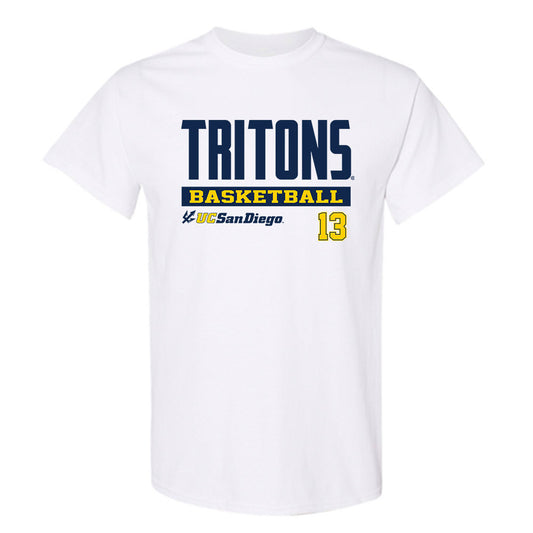 UCSD - NCAA Men's Basketball : Jaden Vance - Classic Fashion Shersey T-Shirt-0
