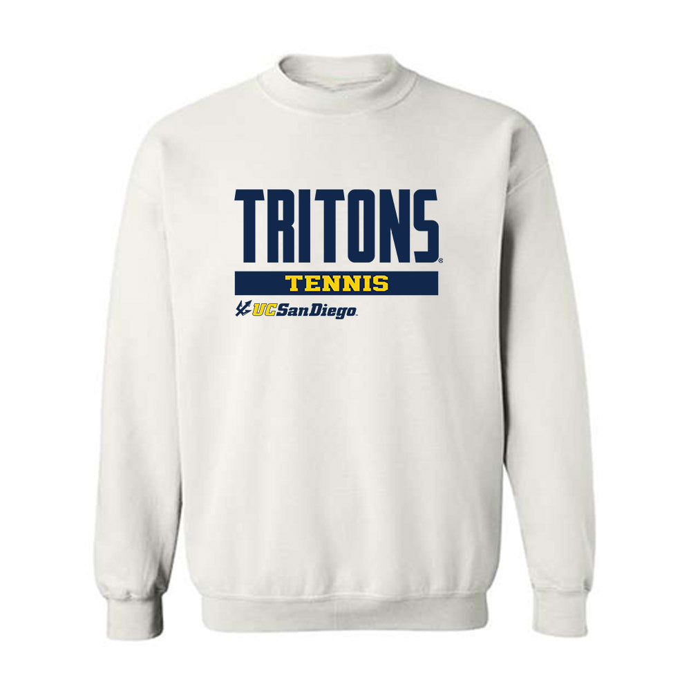 UCSD - NCAA Men's Tennis : Trey Fourticq - Classic Fashion Shersey Crewneck Sweatshirt-0