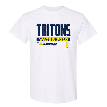 UCSD - NCAA Men's Water Polo : Parker George - Classic Fashion Shersey T-Shirt-0