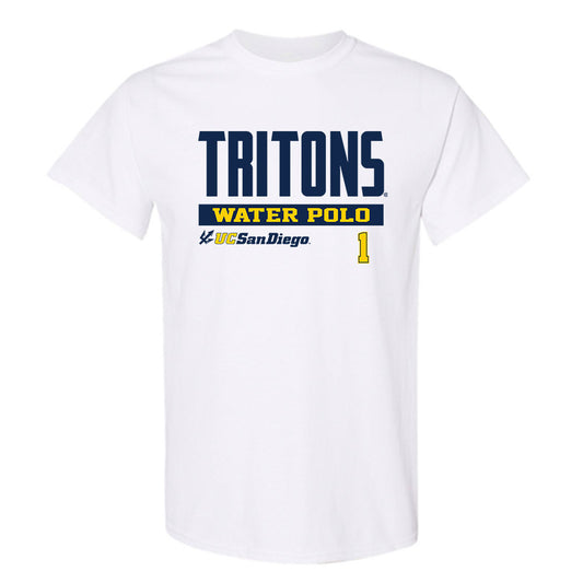 UCSD - NCAA Men's Water Polo : Parker George - Classic Fashion Shersey T-Shirt-0