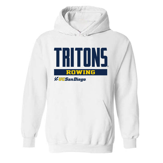 UCSD - NCAA Women's Rowing : Maya Zentner - Classic Fashion Shersey Hooded Sweatshirt-0