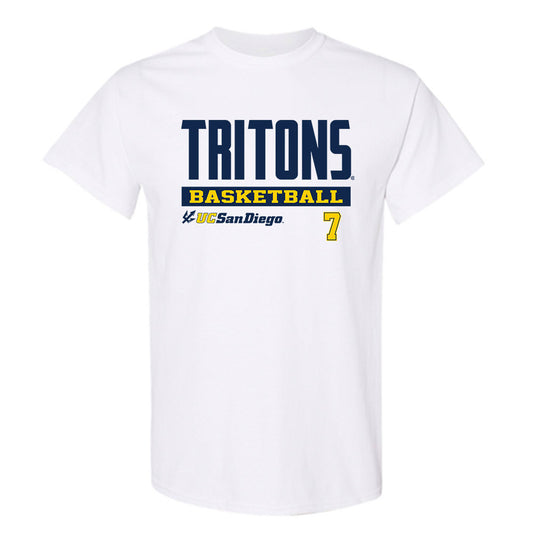 UCSD - NCAA Men's Basketball : Bol Dengdit - Classic Fashion Shersey T-Shirt-0