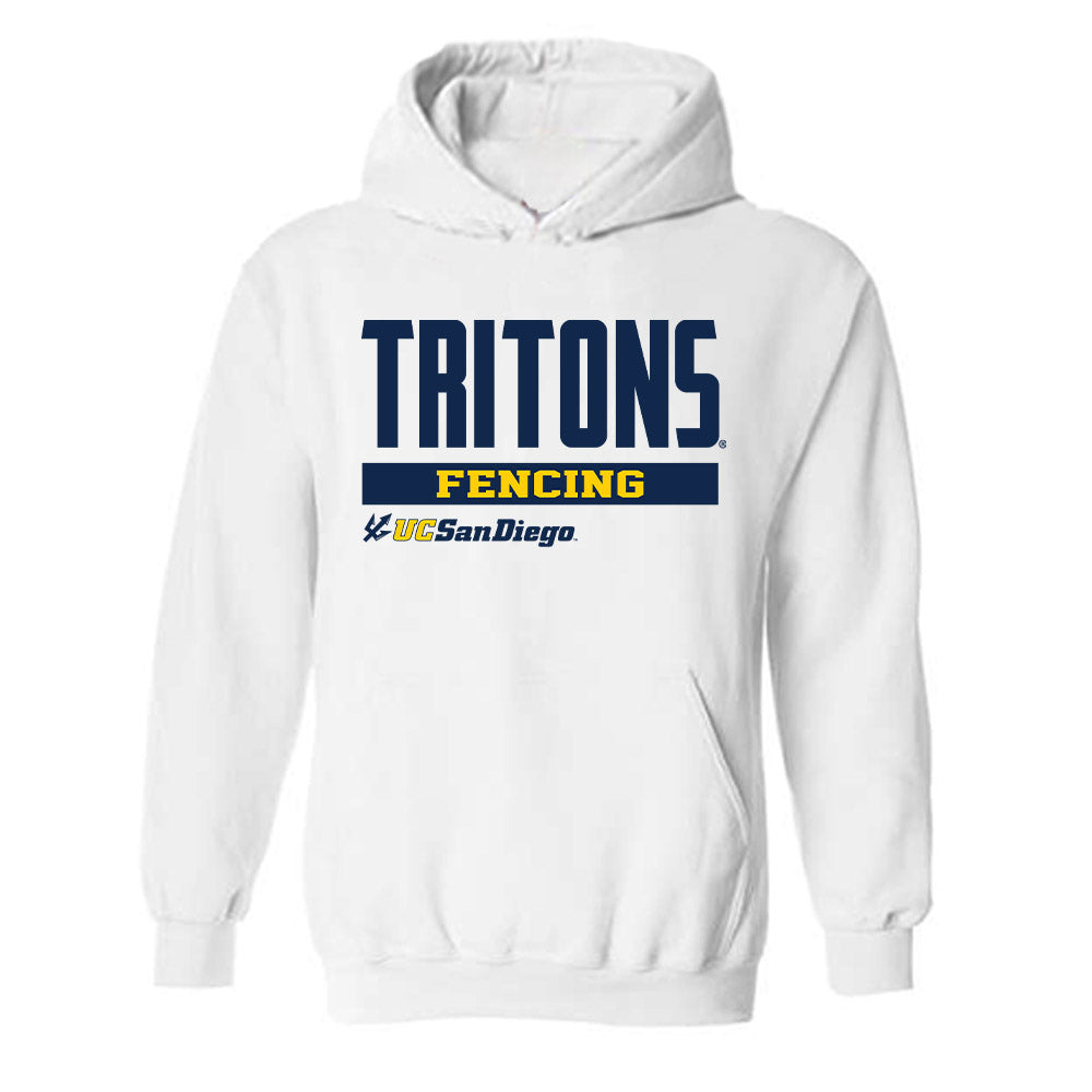 UCSD - NCAA Women's Fencing : Sasha Medvinsky - Classic Fashion Shersey Hooded Sweatshirt-0