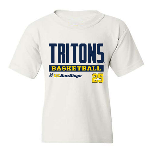 UCSD - NCAA Women's Basketball : Junae Mahan - Classic Fashion Shersey Youth T-Shirt-0