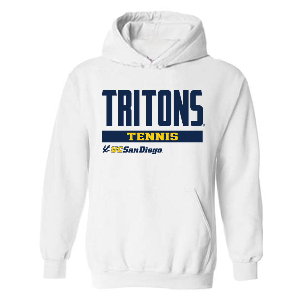 UCSD - NCAA Women's Tennis : Alisa Lansky - Classic Fashion Shersey Hooded Sweatshirt-0