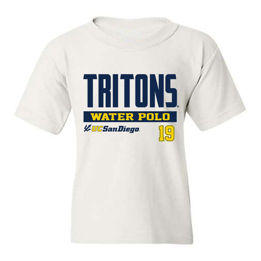 UCSD - NCAA Men's Water Polo : Liam Amburgey - Classic Fashion Shersey Youth T-Shirt-0