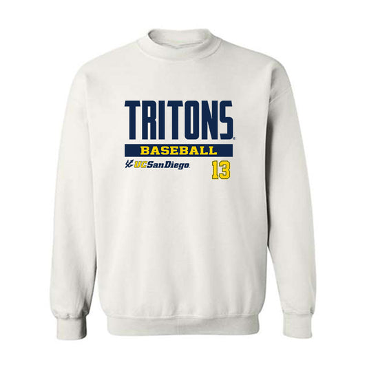 UCSD - NCAA Baseball : Cal Elvis - Classic Fashion Shersey Crewneck Sweatshirt-0