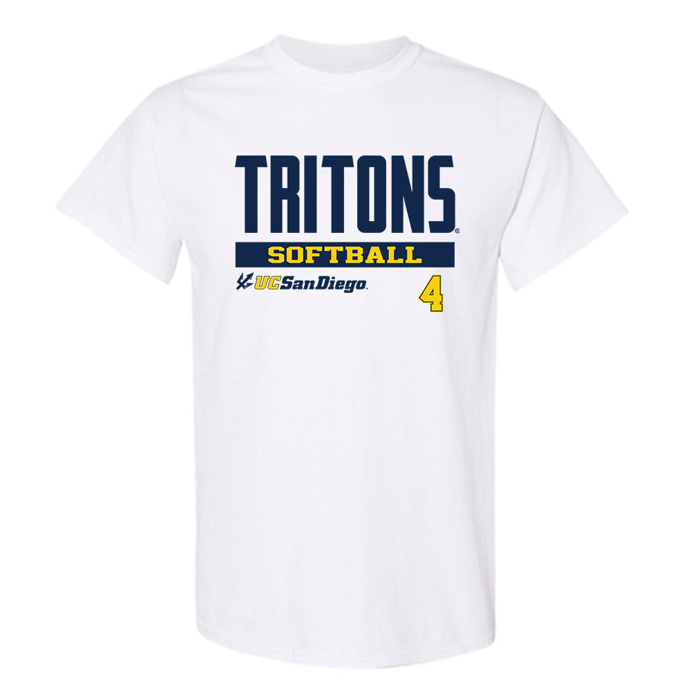 UCSD - NCAA Softball : Alyanna Gonzales - Classic Fashion Shersey T-Shirt-0