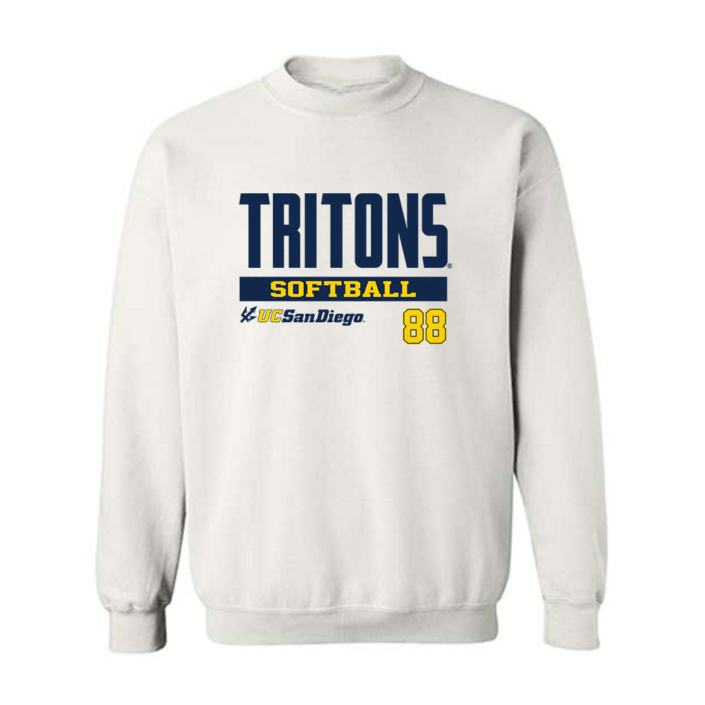 UCSD - NCAA Softball : Tyla Arbuckle - Classic Fashion Shersey Crewneck Sweatshirt-0