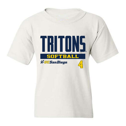 UCSD - NCAA Softball : Alyanna Gonzales - Classic Fashion Shersey Youth T-Shirt-0