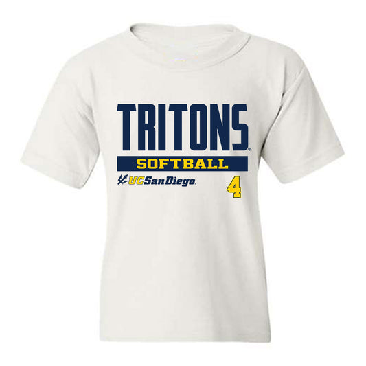 UCSD - NCAA Softball : Alyanna Gonzales - Classic Fashion Shersey Youth T-Shirt-0