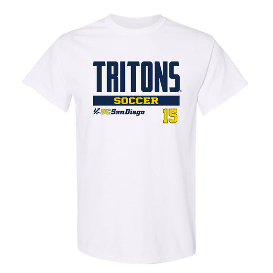 UCSD - NCAA Men's Soccer : Owen Helm - Classic Fashion Shersey T-Shirt-0