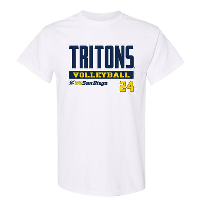 UCSD - NCAA Men's Volleyball : Peter Selcho - Classic Fashion Shersey T-Shirt-0