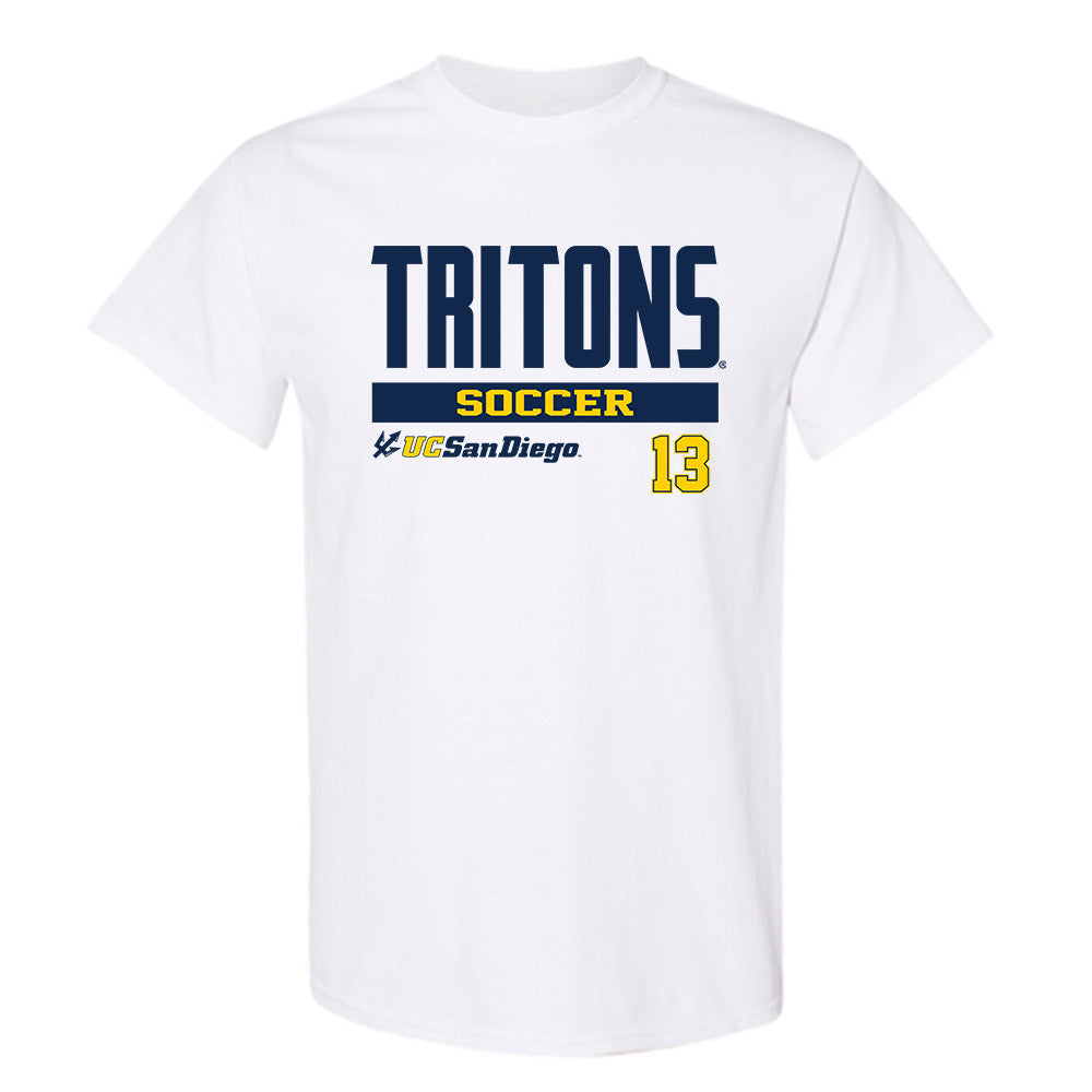 UCSD - NCAA Men's Soccer : Max Pulvers - Classic Fashion Shersey T-Shirt-0