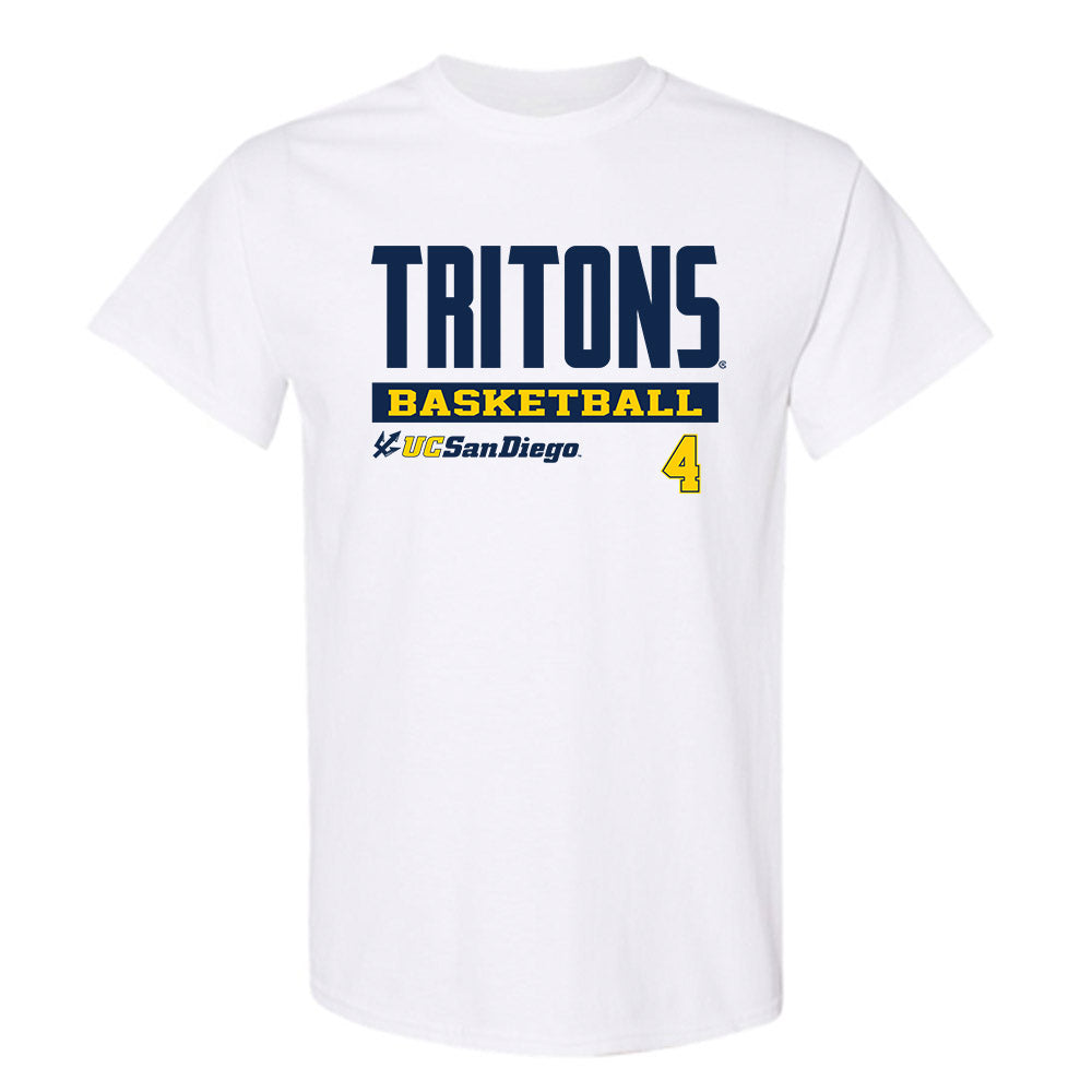 UCSD - NCAA Men's Basketball : Cade Pendleton - Classic Fashion Shersey T-Shirt-0