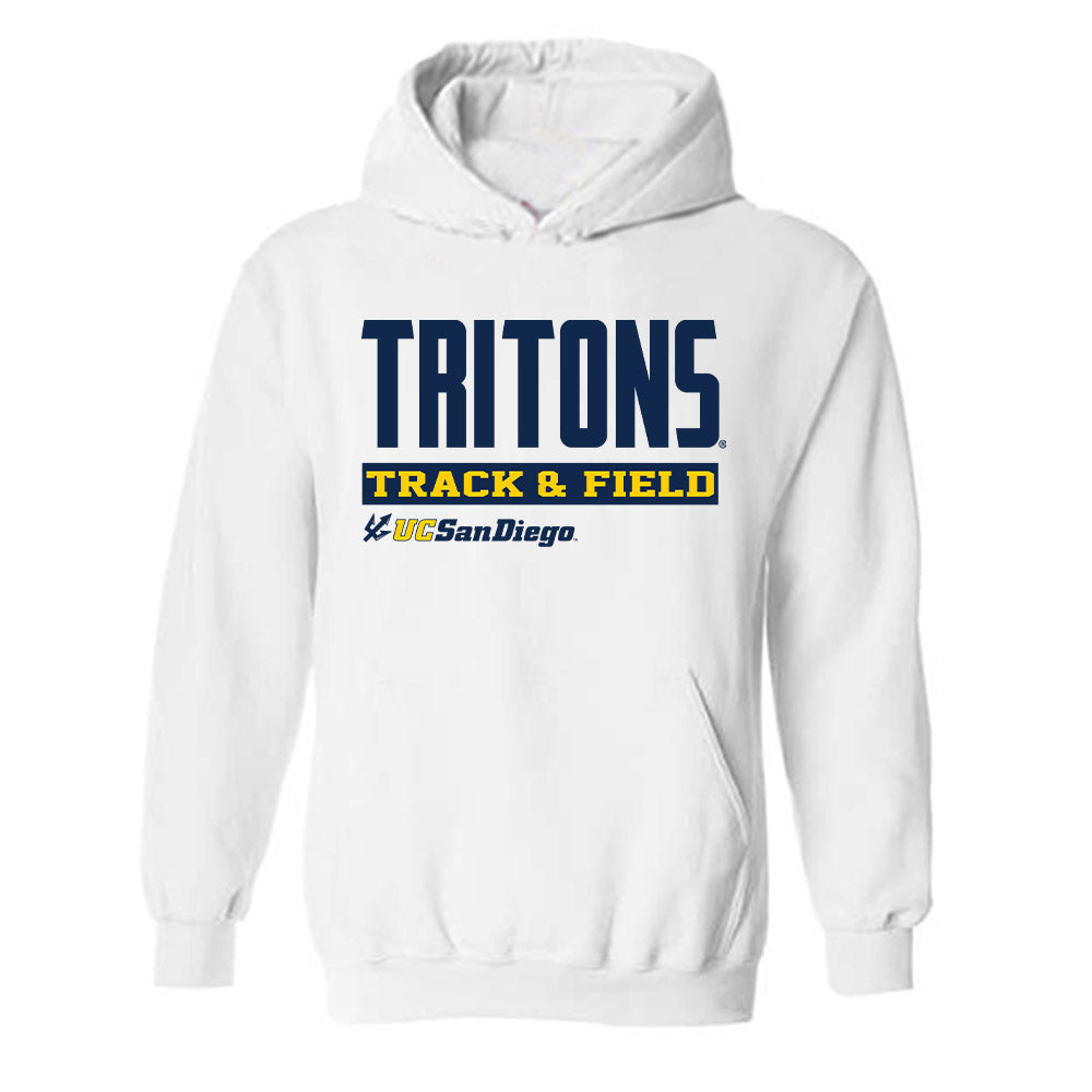 UCSD - NCAA Men's Track & Field : Deiter Williams - Classic Fashion Shersey Hooded Sweatshirt