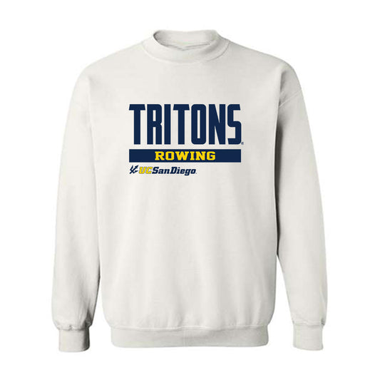 UCSD - NCAA Women's Rowing : Erin Sugarman - Classic Fashion Shersey Crewneck Sweatshirt-0