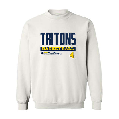 UCSD - NCAA Women's Basketball : Makayla Rose - Classic Fashion Shersey Crewneck Sweatshirt-0