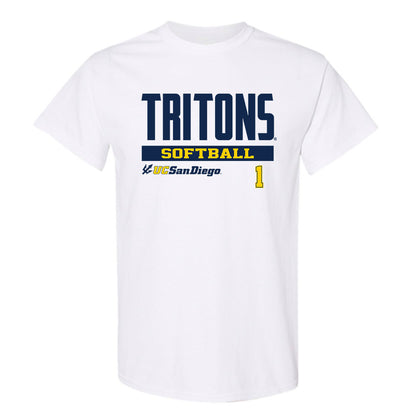 UCSD - NCAA Softball : Haley Garcia - Classic Fashion Shersey T-Shirt-0