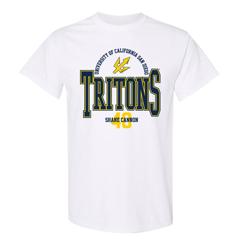 UCSD - NCAA Baseball : Shane Cannon - Classic Fashion Shersey T-Shirt-0