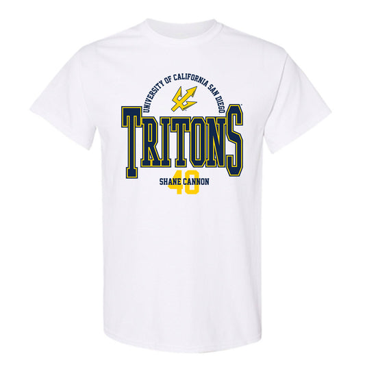 UCSD - NCAA Baseball : Shane Cannon - Classic Fashion Shersey T-Shirt-0