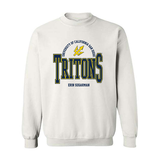 UCSD - NCAA Women's Rowing : Erin Sugarman - Classic Fashion Shersey Crewneck Sweatshirt-0