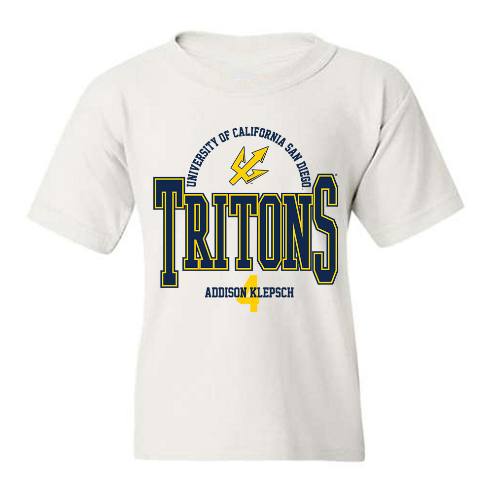 UCSD - NCAA Baseball : Addison Klepsch - Classic Fashion Shersey Youth T-Shirt-0