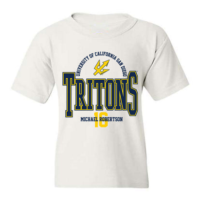 UCSD - NCAA Men's Volleyball : Michael Robertson - Classic Fashion Shersey Youth T-Shirt-0