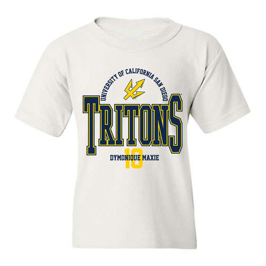 UCSD - NCAA Women's Basketball : Dymonique Maxie - Classic Fashion Shersey Youth T-Shirt-0