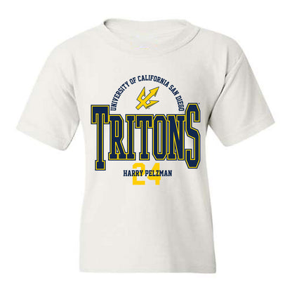 UCSD - NCAA Baseball : Harry Pelzman - Classic Fashion Shersey Youth T-Shirt-0