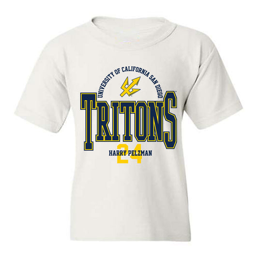 UCSD - NCAA Baseball : Harry Pelzman - Classic Fashion Shersey Youth T-Shirt-0