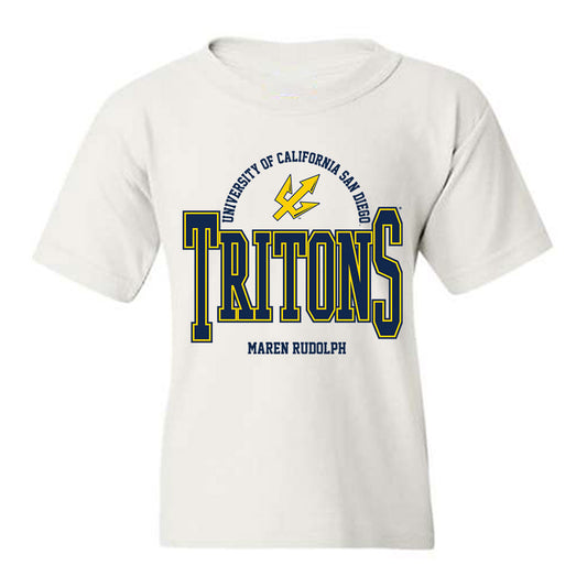 UCSD - NCAA Women's Rowing : Maren Rudolph - Classic Fashion Shersey Youth T-Shirt-0