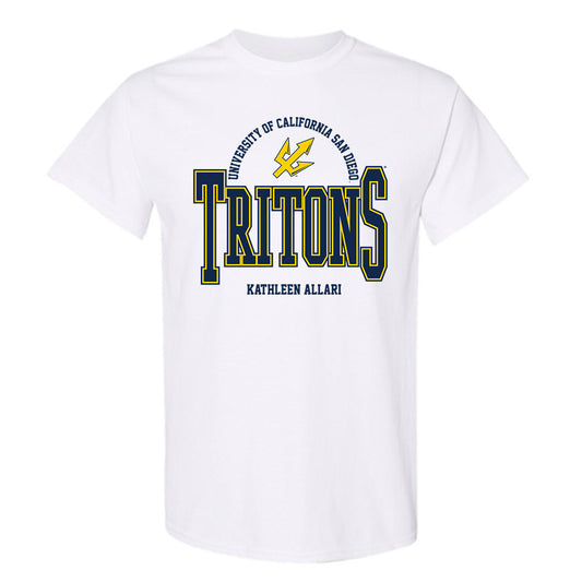 UCSD - NCAA Women's Rowing : Kathleen Allari - Classic Fashion Shersey T-Shirt-0