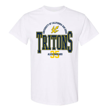 UCSD - NCAA Baseball : Alex Mascaro - Classic Fashion Shersey T-Shirt-0