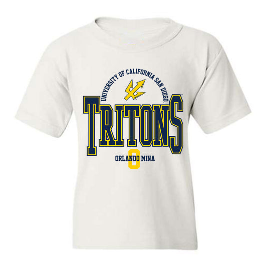 UCSD - NCAA Men's Water Polo : Orlando Mina - Classic Fashion Shersey Youth T-Shirt-0