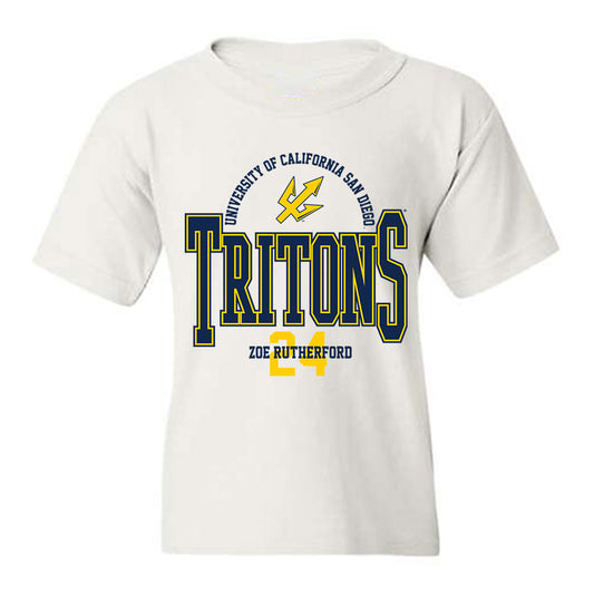 UCSD - NCAA Softball : Zoe Rutherford - Classic Fashion Shersey Youth T-Shirt-0