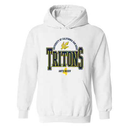 UCSD - NCAA Men's Water Polo : Ante Buzov - Classic Fashion Shersey Hooded Sweatshirt-0
