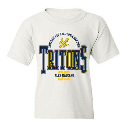 UCSD - NCAA Baseball : Alex Mascaro - Classic Fashion Shersey Youth T-Shirt-0