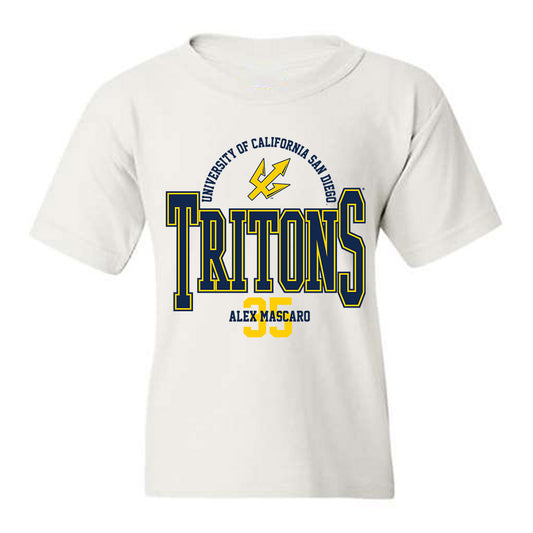 UCSD - NCAA Baseball : Alex Mascaro - Classic Fashion Shersey Youth T-Shirt-0