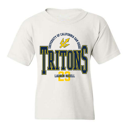 UCSD - NCAA Softball : Lauren Rozell - Classic Fashion Shersey Youth T-Shirt-0