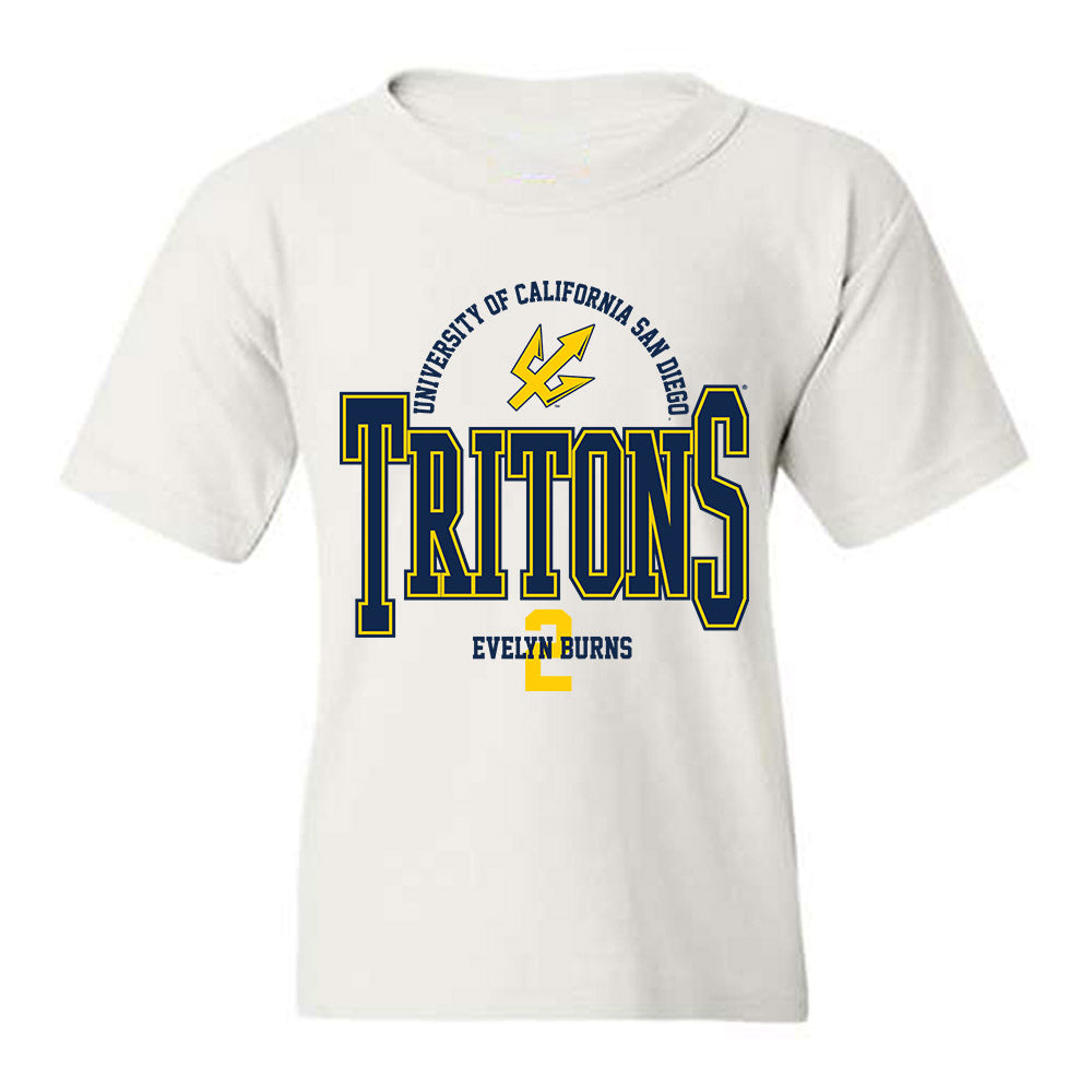UCSD - NCAA Women's Water Polo : Evelyn Burns - Classic Fashion Shersey Youth T-Shirt-0