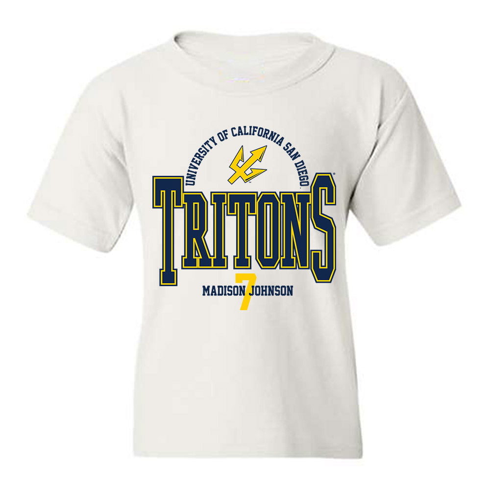 UCSD - NCAA Women's Volleyball : Madison Johnson - Classic Fashion Shersey Youth T-Shirt-0