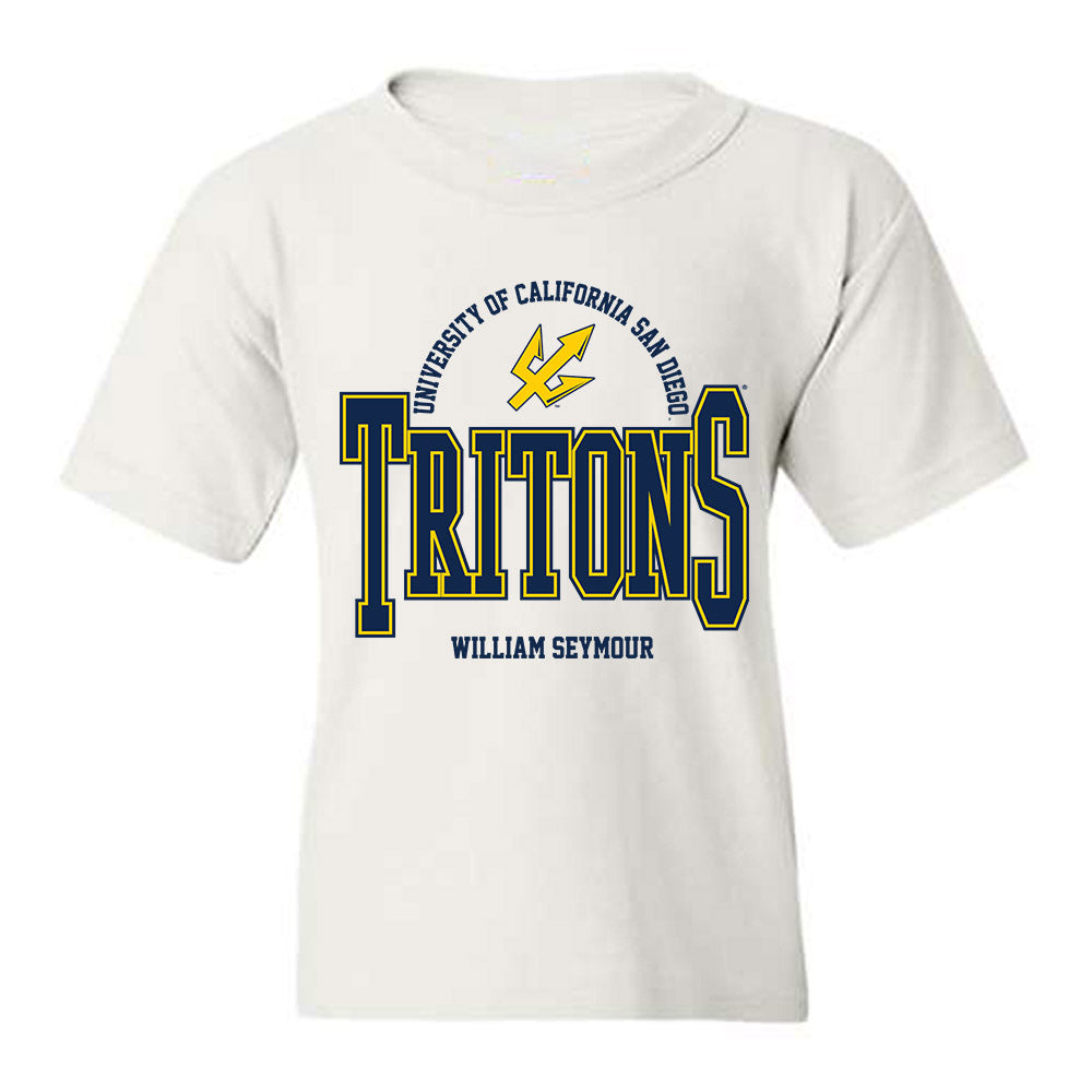 UCSD - NCAA Men's Swimming : William Seymour - Classic Fashion Shersey Youth T-Shirt-1