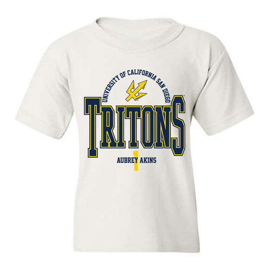 UCSD - NCAA Softball : Aubrey Akins - Classic Fashion Shersey Youth T-Shirt-0