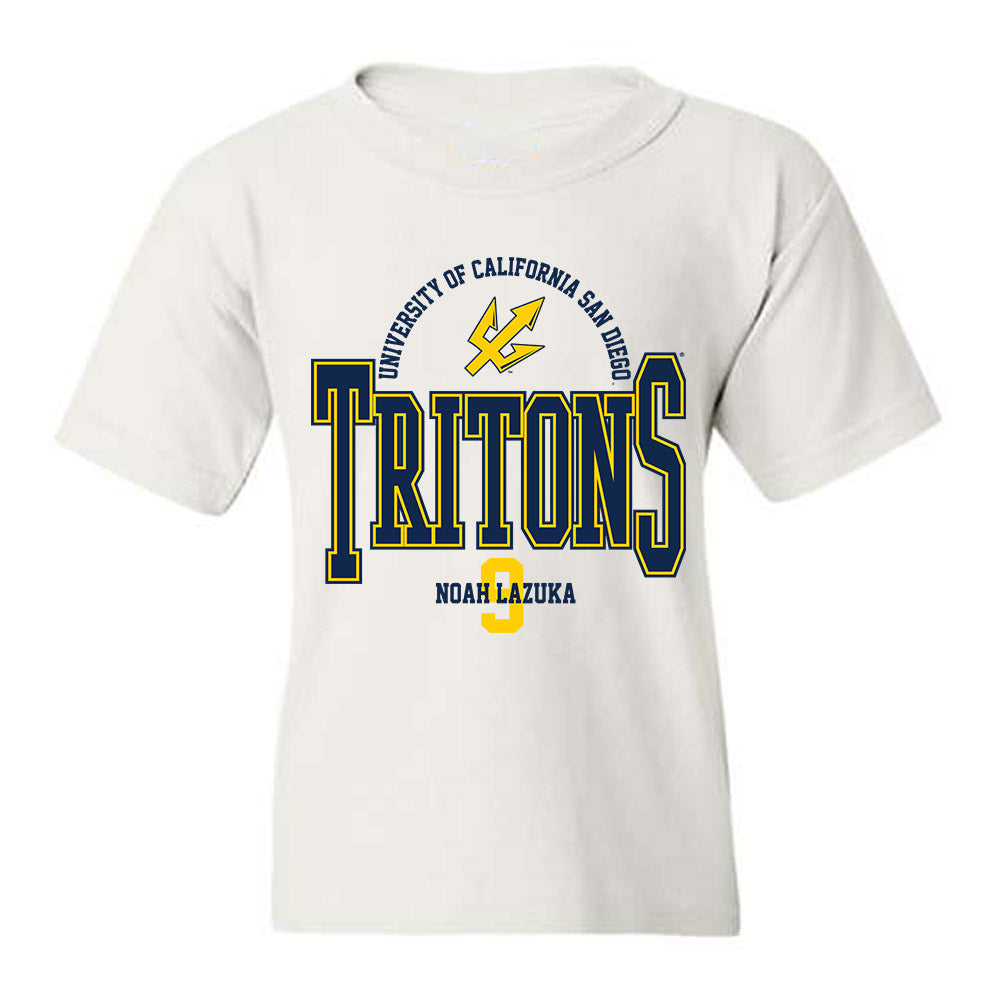 UCSD - NCAA Baseball : Noah Lazuka - Classic Fashion Shersey Youth T-Shirt-0