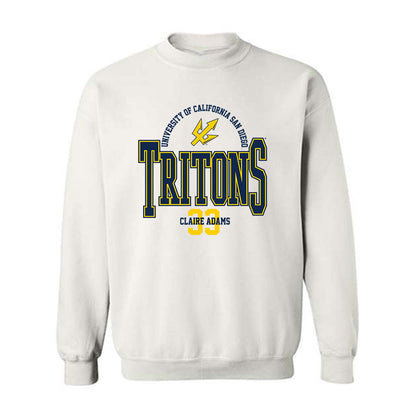 UCSD - NCAA Softball : Claire Adams - Classic Fashion Shersey Crewneck Sweatshirt-0