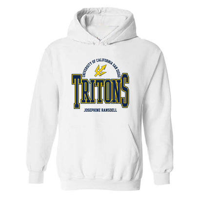 UCSD - NCAA Women's Rowing : Josephine Ransdell - Classic Fashion Shersey Hooded Sweatshirt-0