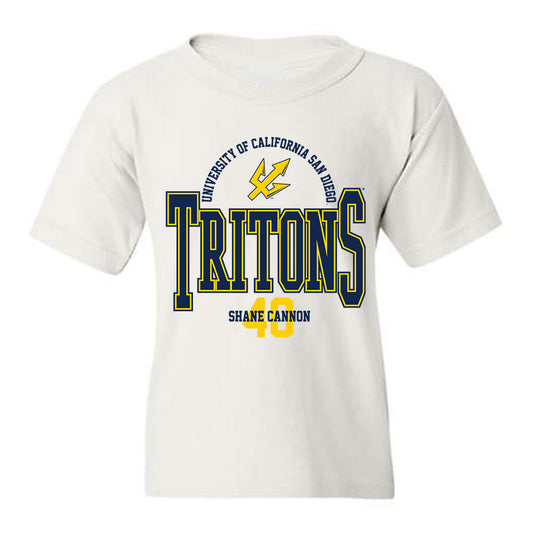 UCSD - NCAA Baseball : Shane Cannon - Classic Fashion Shersey Youth T-Shirt-0